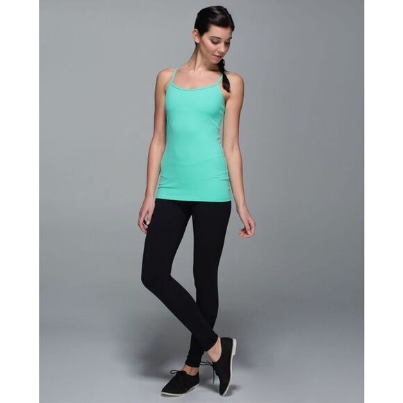 Lululemon Power Y Tank menthol blue Tank top size 4 XS  W1E14S - Picture 8 of 10